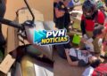 URGENTE: Motociclista fica com maçaneta do freio cravado no braço em acidente na zona leste