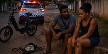 LEVOU TUDO: Criminoso leva quase R$ 22 mil de casal haitiano e deixa vítima ferida