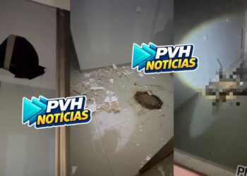 VÍDEO: Homem é encontrado morto depois de cair do forro de residência no centro