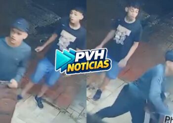 VÍDEO: Bando é filmado invadindo e fazendo furto em loja na Calama