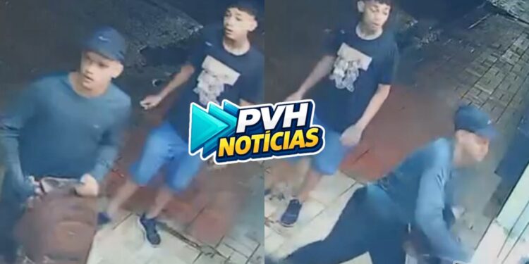 VÍDEO: Bando é filmado invadindo e fazendo furto em loja na Calama