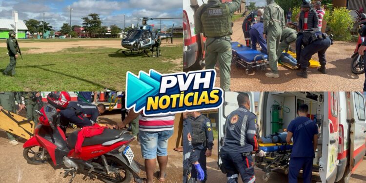 URGENTE: GAVE presta socorro a motociclista vítima de queda na zona leste