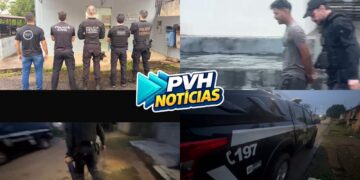 URGENTE: FICCO deflagra operação contra facção que planejava ataque a Policiais Penais em Porto Velho
