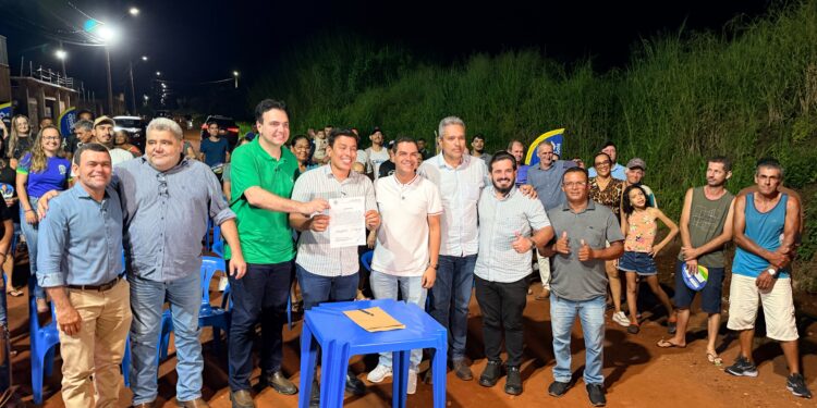 Cássio Gois viabiliza obra para melhorar mobilidade em Cacoal