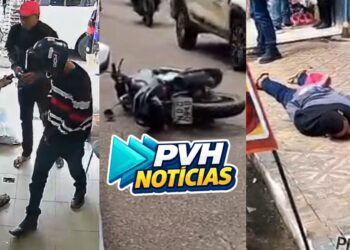 URGENTE: Comerciante reage roubo e PM prende bandido no centro de Porto Velho – Veja Vídeo