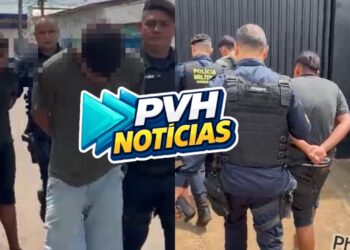 CERCADOS: Adolescentes são apreendidos suspeitos de roubo em frente ao Carmela Dutra em Porto Velho