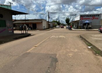 Vereador Edimilson Dourado solicita e prefeitura inicia reforço na sinalização viária