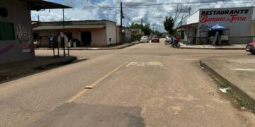 Vereador Edimilson Dourado solicita e prefeitura inicia reforço na sinalização viária