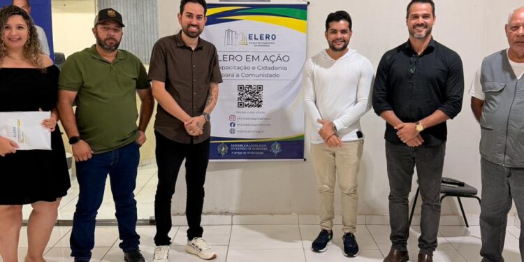 Cássio Gois leva qualificação a Presidente Médici e destaca papel da ELERO na transformação social