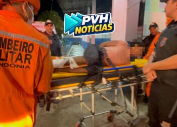 ATUALIZADA: Ladrão venezuelano leva tiro durante furto de fios no Comando Geral da PM em Porto Velho