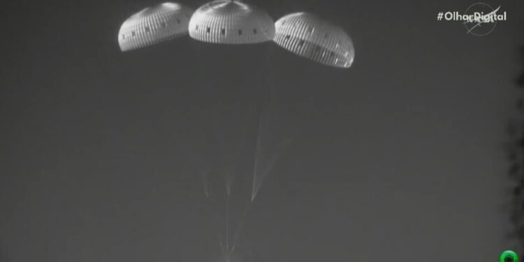 VEJA AO VIVO: Missão Artemis retorna ao planeta Terra