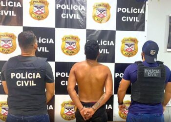 CAIU: PC faz cerco e prende foragido acusado de homicídio em Guajará-Mirim