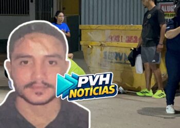 URGENTE: Motociclista morre após colisão com caçamba papa entulho no centro