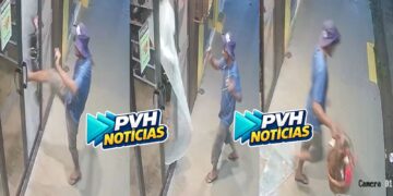 VÍDEO: Criminoso quebra vidro e invade loja da Cacau Show na região central de Porto Velho