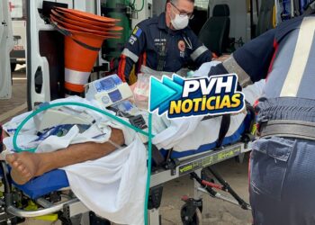 TENSÃO: Bandido cerca UPA leste e baleado é transferido sob escolta da PM ao JPII