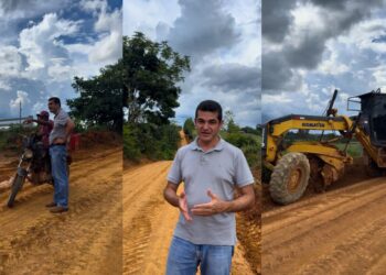 Recuperação de estradas avança em União Bandeirantes com acompanhamento do vereador Adalto de Bandeirantes