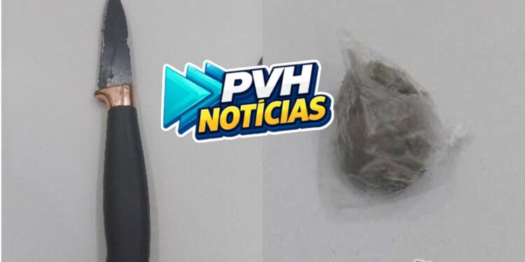 ALERTA: PM flagra adolescente com droga e faca após briga na escola Carmela Dutra