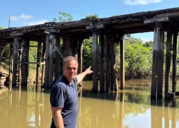 Deputado Alan Queiroz reforça pedido para construção de ponte sobre o Rio Muqui em Alvorada d’Oeste