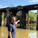 Deputado Alan Queiroz reforça pedido para construção de ponte sobre o Rio Muqui em Alvorada d’Oeste