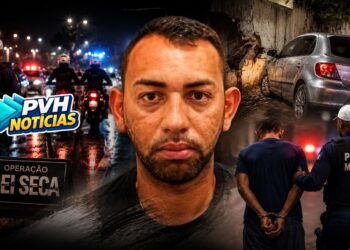 PERSEGUIÇÃO: Foragido é preso depois de tentar fugir de blitz da Lei Seca e abandonar carro em movimento na capital