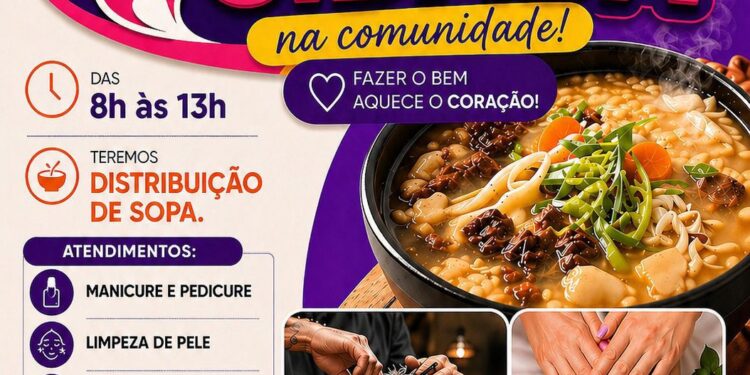 Ação Social: Gedeão Negreiros promove “Domingão da Beleza Cidadã” no bairro Porto Cristo