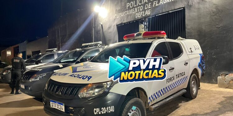 Policial militar é preso após disparo de arma de fogo durante confusão em Candeias do Jamari