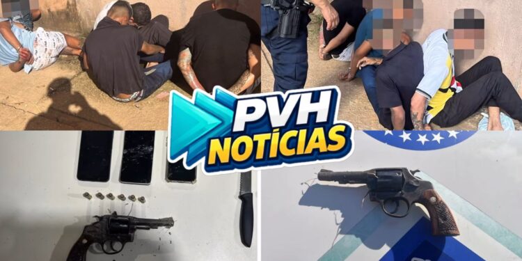ORGULHO DO MADEIRA: PM resgata vítima durante tribunal do crime e prende quadrilha com arma