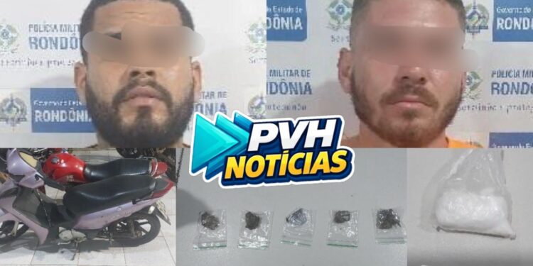 NA TABACARIA: Foragido e comparsa são presos fazendo “Delivery” de drogas na zona leste