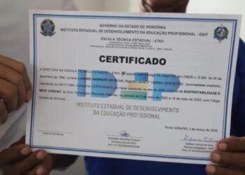 OPORTUNIDADES: Reeducandos concluem curso de pedreiro promovido pelo Idep na unidade masculina de Porto Velho