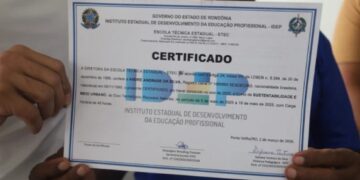 OPORTUNIDADES: Reeducandos concluem curso de pedreiro promovido pelo Idep na unidade masculina de Porto Velho