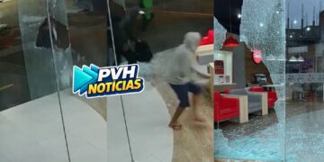 VÍDEO: Bandidos invadem lojas e furtam mais de R$100 mil reais no centro