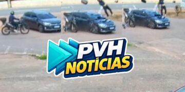 VÍDEO: Motociclista “voa” em grave acidente com carro na Rua da Beira