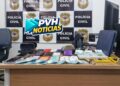 Polícia Civil prende dupla por receptação e recupera 10 celulares em Porto Velho