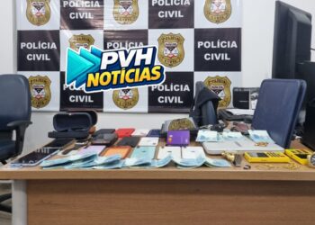Polícia Civil prende dupla por receptação e recupera 10 celulares em Porto Velho