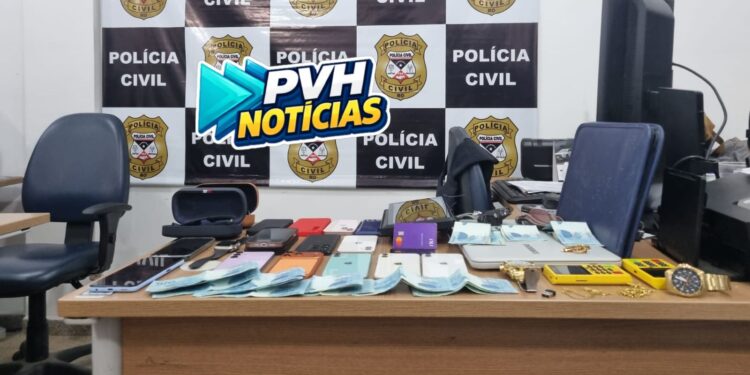 Polícia Civil prende dupla por receptação e recupera 10 celulares em Porto Velho