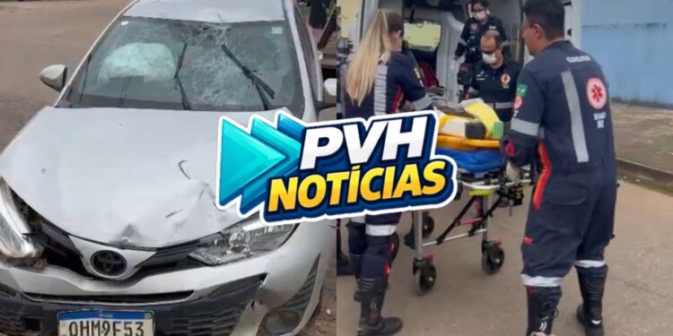 GRAVE: Motociclista é intubado após grave acidente na zona leste