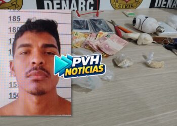 BOCA DO MATEUS: Traficante foge e Denarc apreende drogas na zona sul