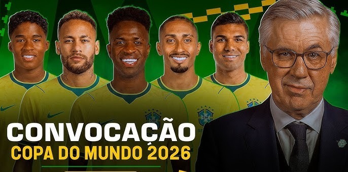 Com Neymar, confira os convocados da Seleção para a Copa do Mundo – Assista