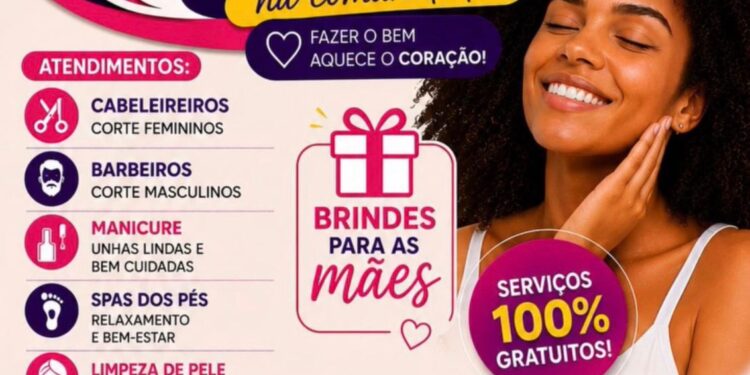 Gedeão Negreiros promove “Domingão da Beleza Cidadã” com serviços gratuitos no Areia Branca
