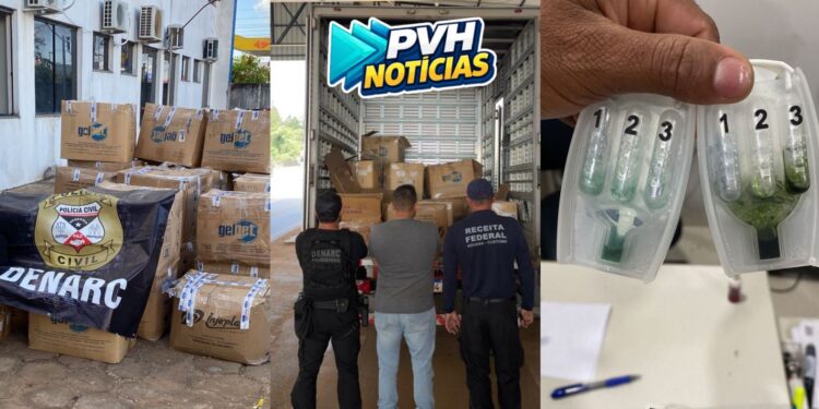 VÍDEO: DENARC e Receita Federal apreendem 10 mil frascos com cápsulas de cocaína na BR-364