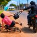 COVARDIA: Ladrão derruba mulher de bicicleta e rouba bolsa em Porto Velho