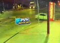 VÍDEO: Câmera registra motorista de Voyage sendo atacado a tiros durante perseguição