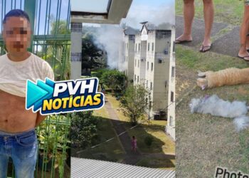 URGENTE: Homem é preso após incendiar apartamento da mulher e matar animais de estimação