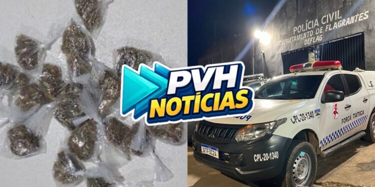 CORRPUÇÃO DE MENORES: Homem é preso por usar adolescente para vender drogas em Porto Velho