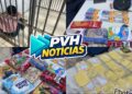 PASSANDO FOME: Mulher é presa e marido apenado foge durante furto em supermercado