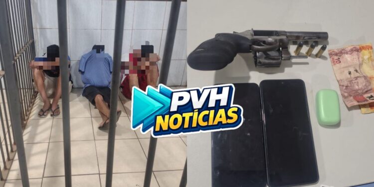 CRISTAL DA CALAMA: Três adolescentes são flagrados armados em chácara na zona leste