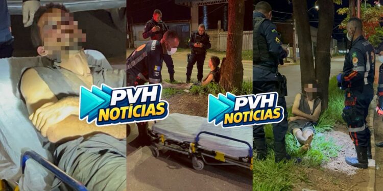 URGENTE: Homem é espancado por facção por causa de “pedra” na zona leste