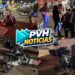 URGENTE: Mulher fica ferida em colisão entre motos no centro