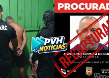 VULGO MELÉ: Denarc prende foragido por tráfico em propriedade rural na capital