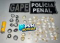 NO 603: Apenados são flagrados com drogas em presídio na capital